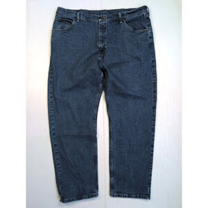 Wrangler Jeans Men’s 40x30 (M 38x30) Relaxed Fit Blue Denim